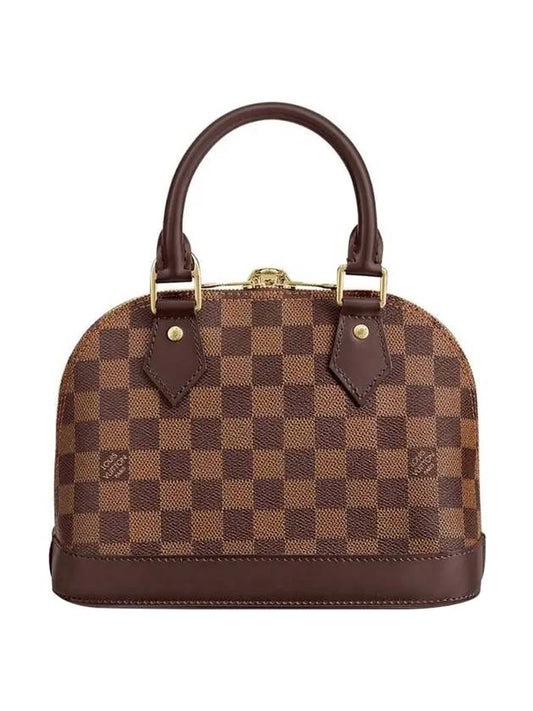 Alma BB Damier Tote Louis Vuitton Bag Brown